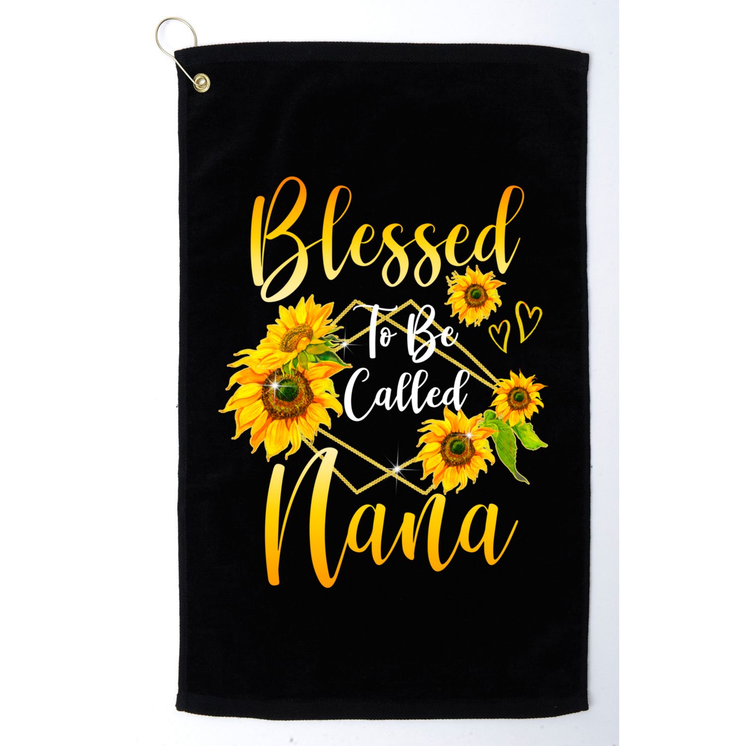 Blessed To Be Called Nana Sunflower MotherS Day Golf Towel
