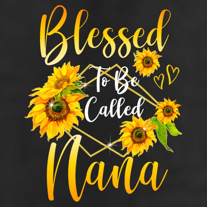 Blessed To Be Called Nana Sunflower MotherS Day Golf Towel