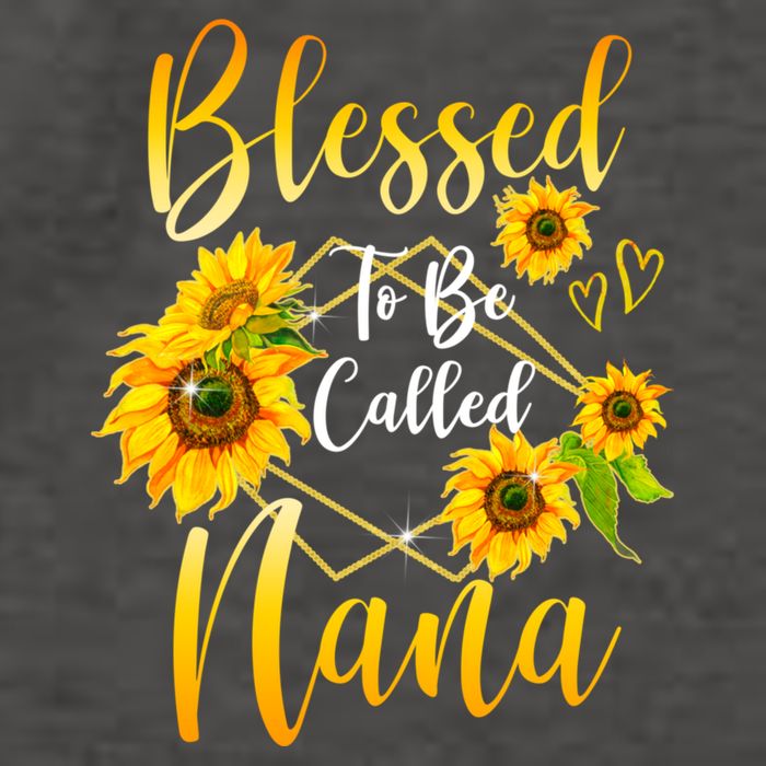 Blessed To Be Called Nana Sunflower MotherS Day Vector Backpack