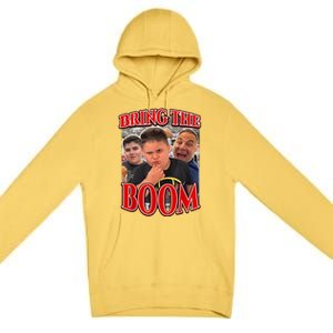 Bring The Boom Rizzler Funny Joke Gifts Premium Pullover Hoodie