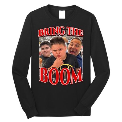 Bring The Boom Rizzler Funny Joke Gifts Long Sleeve Shirt