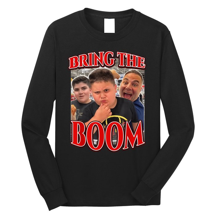 Bring The Boom Rizzler Funny Joke Gifts Long Sleeve Shirt