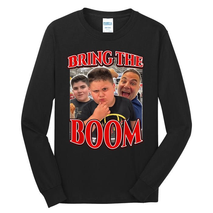 Bring The Boom Rizzler Funny Joke Gifts Tall Long Sleeve T-Shirt