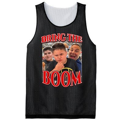 Bring The Boom Rizzler Funny Joke Gifts Mesh Reversible Basketball Jersey Tank