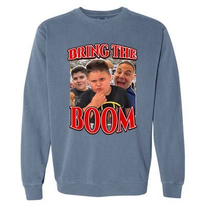 Bring The Boom Rizzler Funny Joke Gifts Garment-Dyed Sweatshirt