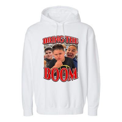 Bring The Boom Rizzler Funny Joke Gifts Garment-Dyed Fleece Hoodie