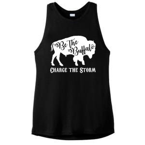 Be The Buffalo Charge The Storm Ladies PosiCharge Tri-Blend Wicking Tank