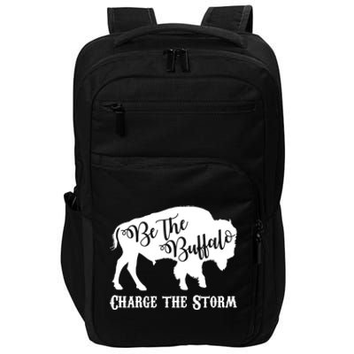 Be The Buffalo Charge The Storm Impact Tech Backpack