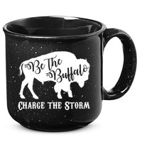 Be The Buffalo Charge The Storm 15oz Campfire Ceramic Mug