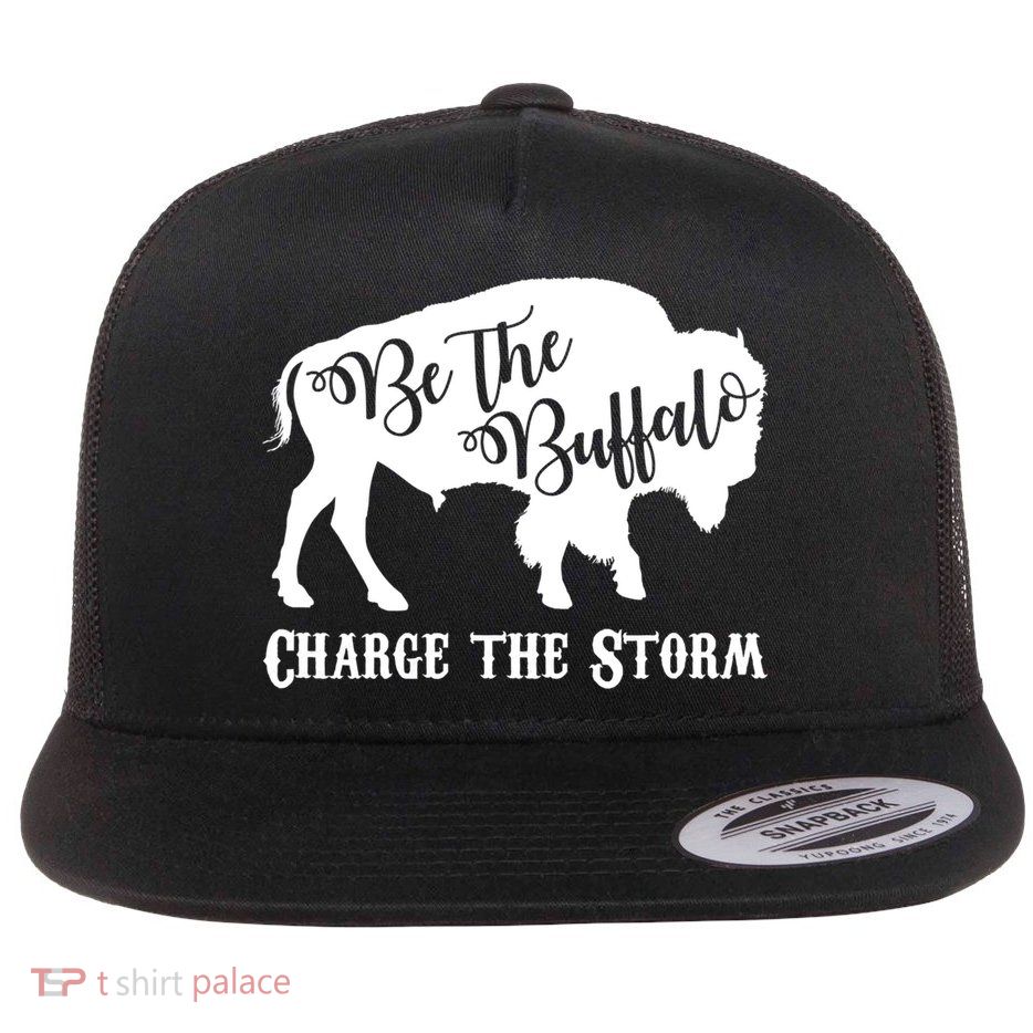 Be The Buffalo Charge The Storm Flatbill Hat
