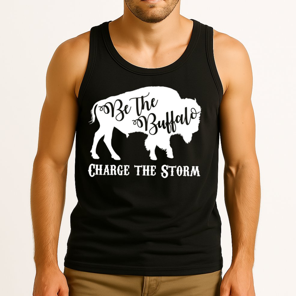 Be The Buffalo Charge The Storm Tank Top
