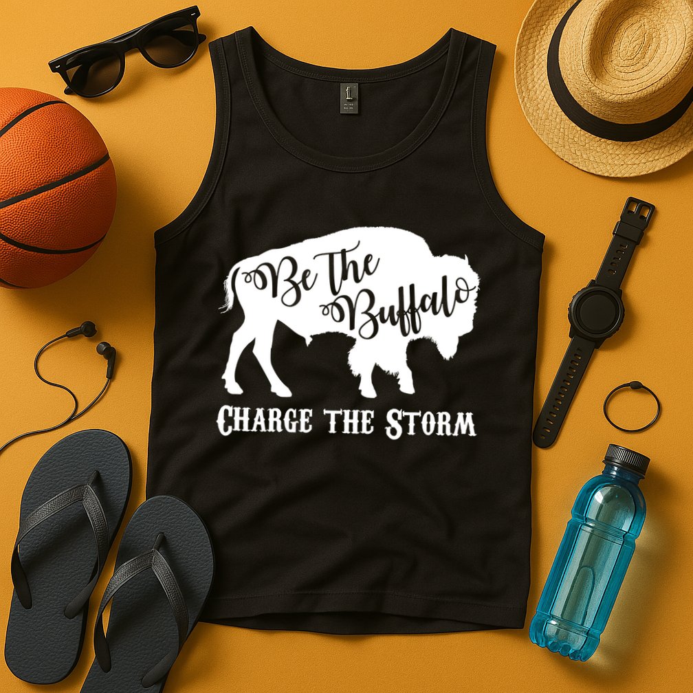 Be The Buffalo Charge The Storm Tank Top