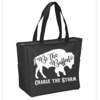 Be The Buffalo Charge The Storm Zip Tote Bag