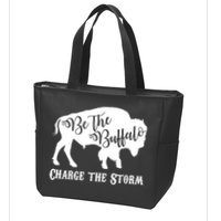 Be The Buffalo Charge The Storm Zip Tote Bag