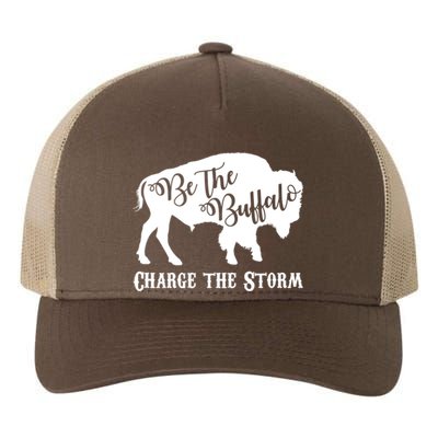 Be The Buffalo Charge The Storm Yupoong Adult 5-Panel Trucker Hat