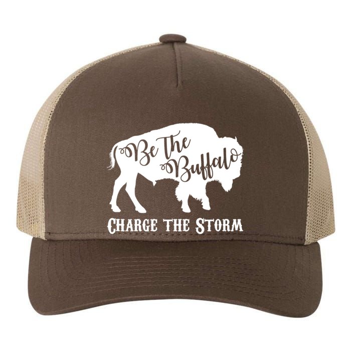 Be The Buffalo Charge The Storm Yupoong Adult 5-Panel Trucker Hat