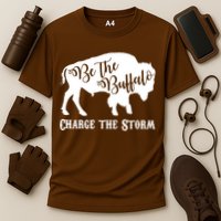 Be The Buffalo Charge The Storm Cooling Performance Crew T-Shirt