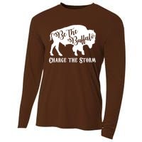 Be The Buffalo Charge The Storm Cooling Performance Long Sleeve Crew