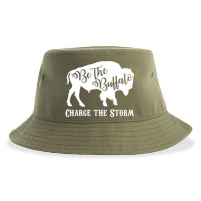 Be The Buffalo Charge The Storm Sustainable Bucket Hat