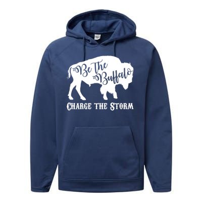 Be The Buffalo Charge The Storm Performance Fleece Hoodie