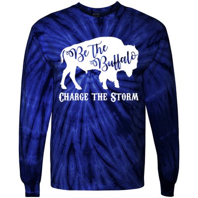 Be The Buffalo Charge The Storm Tie-Dye Long Sleeve Shirt