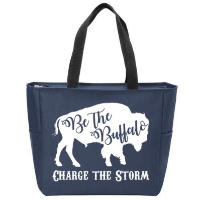 Be The Buffalo Charge The Storm Zip Tote Bag