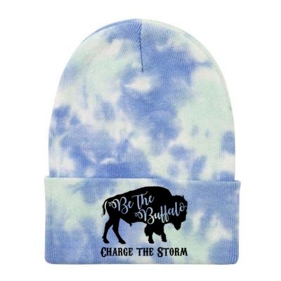 Be The Buffalo Charge The Storm Tie Dye 12in Knit Beanie