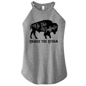 Be The Buffalo Charge The Storm Women's Perfect Tri Rocker Tank