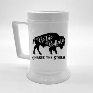 Be The Buffalo Charge The Storm Beer Stein