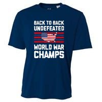 Back To Back Undefeated World War Champs Cooling Performance Crew T-Shirt