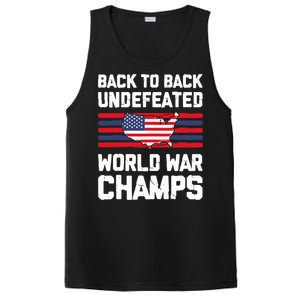 Back To Back Undefeated World War Champs 4th Of July PosiCharge Competitor Tank