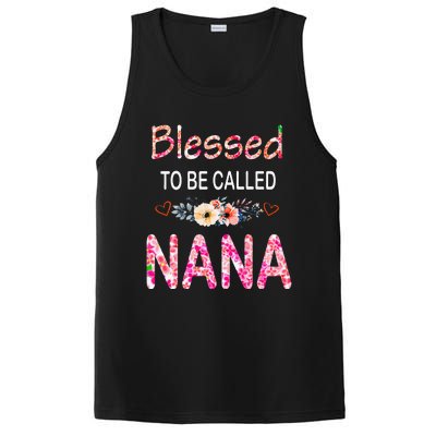 Blessed To Be Called Nana Mother's Day For Women PosiCharge Competitor Tank