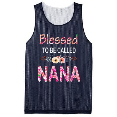 Blessed To Be Called Nana Mother's Day For Women Mesh Reversible Basketball Jersey Tank