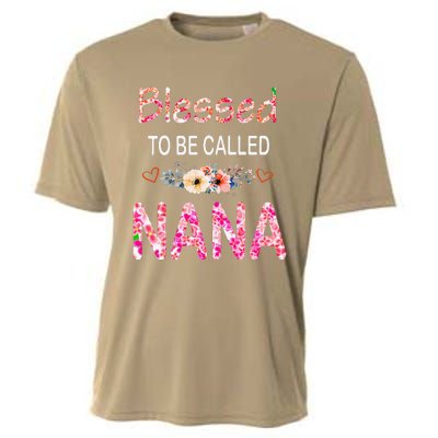 Blessed To Be Called Nana Mother's Day For Women Cooling Performance Crew T-Shirt