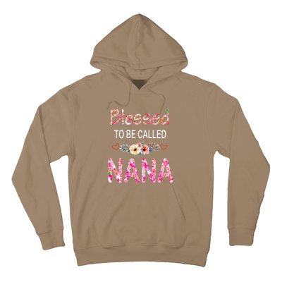 Blessed To Be Called Nana Mother's Day For Women Hoodie