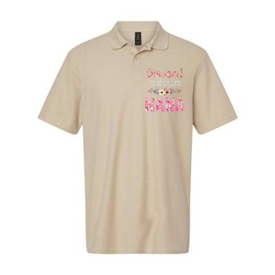 Blessed To Be Called Nana Mother's Day For Women Softstyle Adult Sport Polo