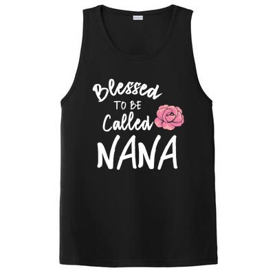 Blessed To Be Called Nana Gift From Grandson To Grandma MotherS Day PosiCharge Competitor Tank