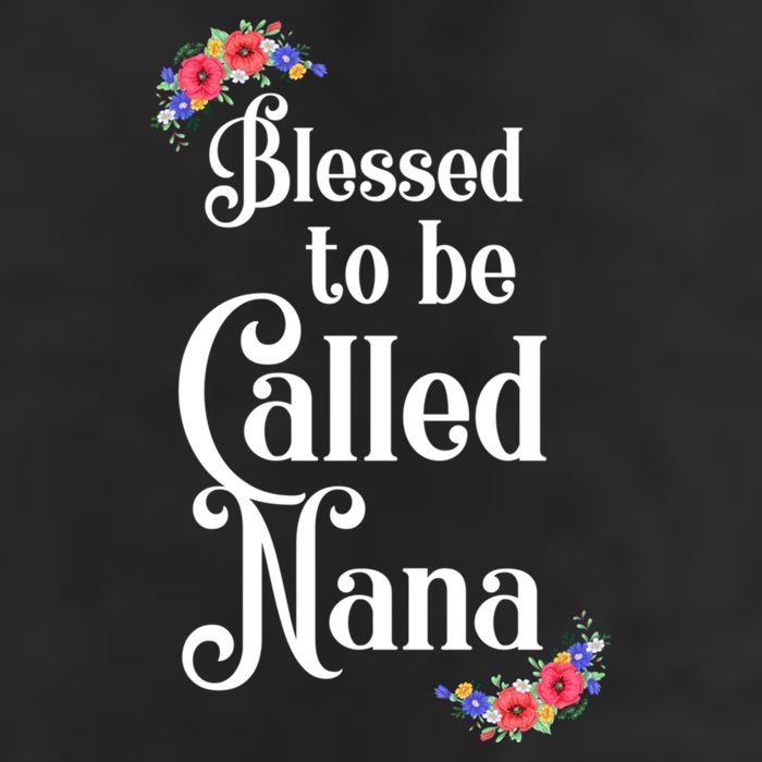 Blessed To Be Called Nana Gift For Women MotherS Day Adult Drive Performance Visor