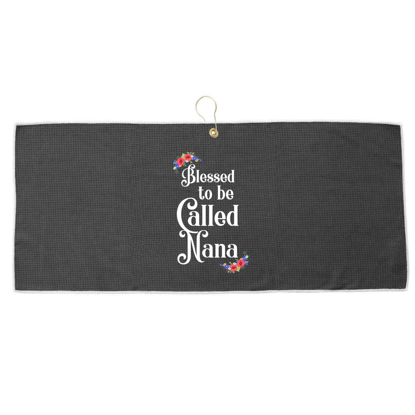 Blessed To Be Called Nana Gift For Women MotherS Day Large Microfiber Waffle Golf Towel
