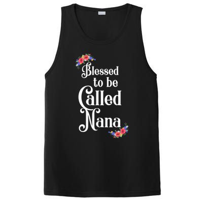 Blessed To Be Called Nana Gift For Women MotherS Day PosiCharge Competitor Tank