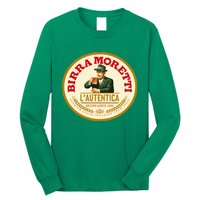 Best To Buy Iconic Vintage Birra Moretti Logo 1859 Design Long Sleeve Shirt