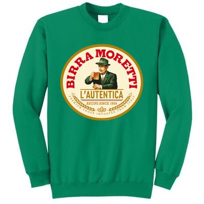 Best To Buy Iconic Vintage Birra Moretti Logo 1859 Design Sweatshirt