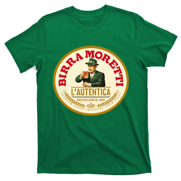 Best To Buy Iconic Vintage Birra Moretti Logo 1859 Design T-Shirt