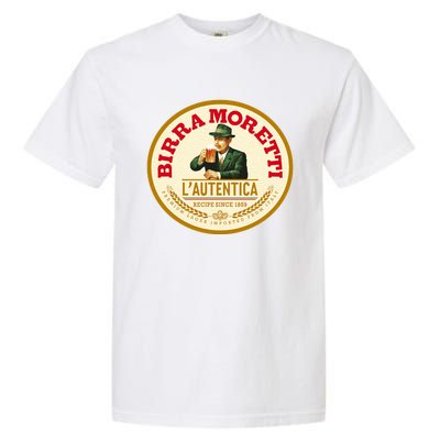 Best To Buy Iconic Vintage Birra Moretti Logo 1859 Design Garment-Dyed Heavyweight T-Shirt