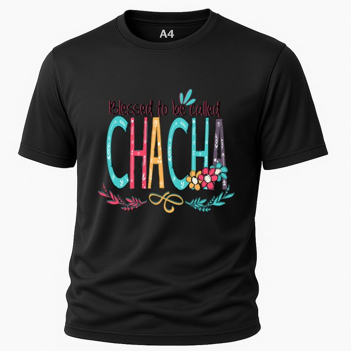 Blessed To Be Called Chacha Colorful Grandma Performance Shirt