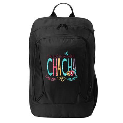 Blessed To Be Called Chacha Colorful Grandma City Backpack