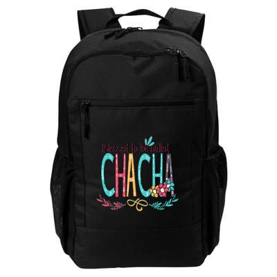 Blessed To Be Called Chacha Colorful Grandma Backpack