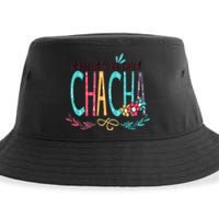 Blessed To Be Called Chacha Colorful Grandma Sustainable Bucket Hat