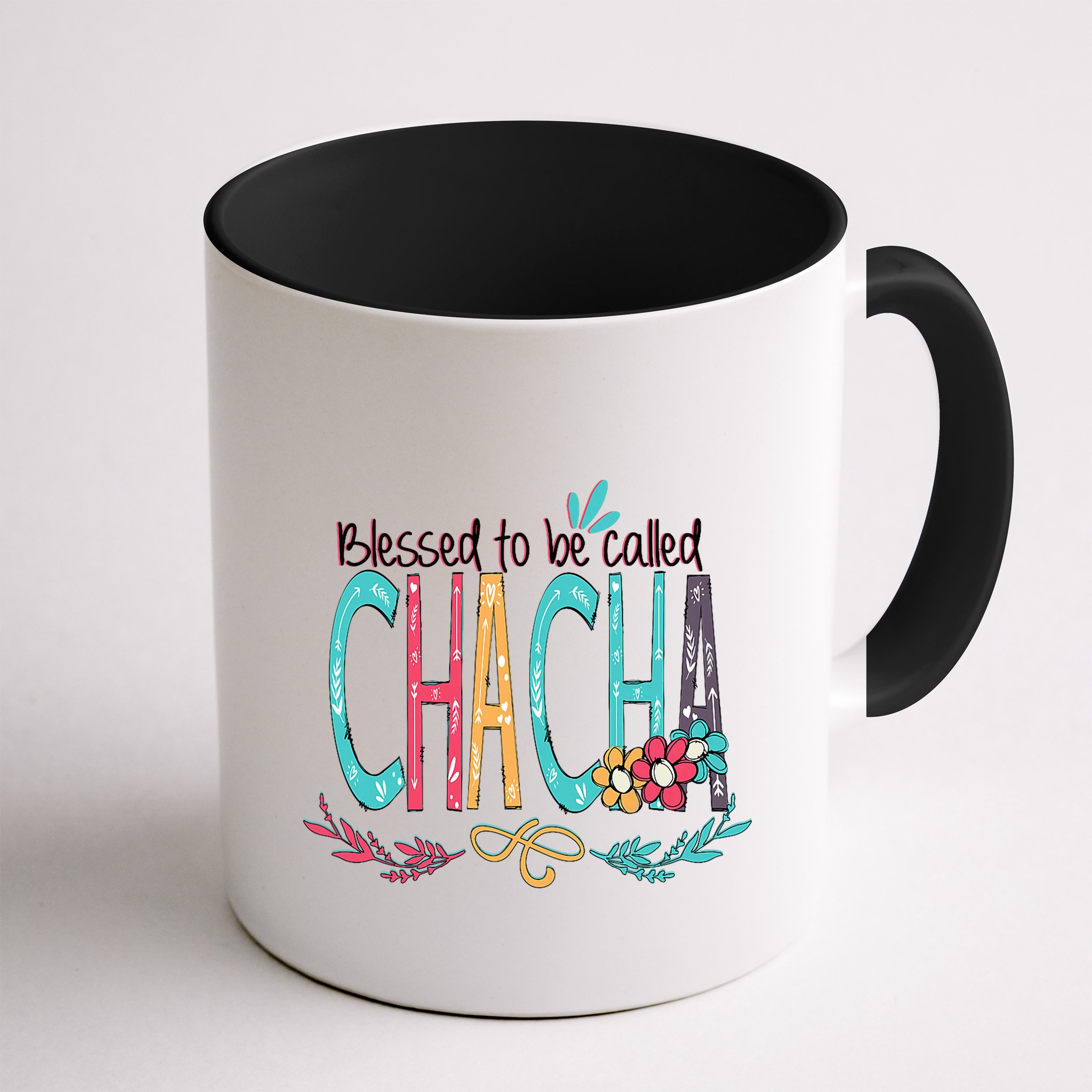 Blessed To Be Called Chacha Colorful Grandma Mug