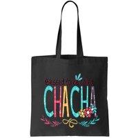 Blessed To Be Called Chacha Colorful Grandma Bag